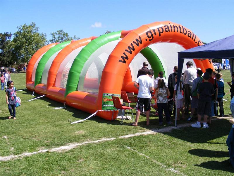 Paintball Target shooting Tunnel Coastal Jumping Castles